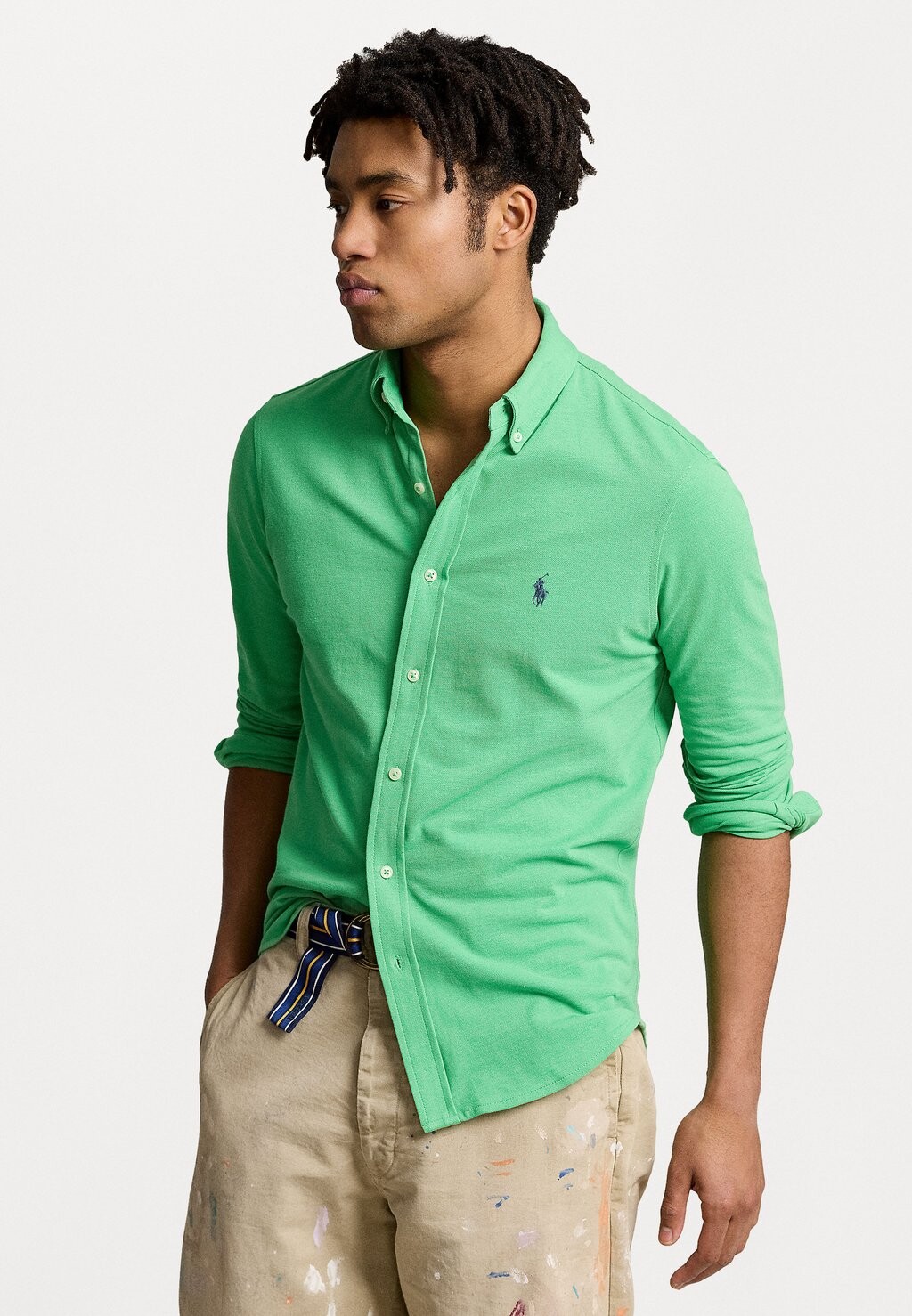 

Рубашка LONG SLEEVE Polo Ralph Lauren, цвет classic kelly