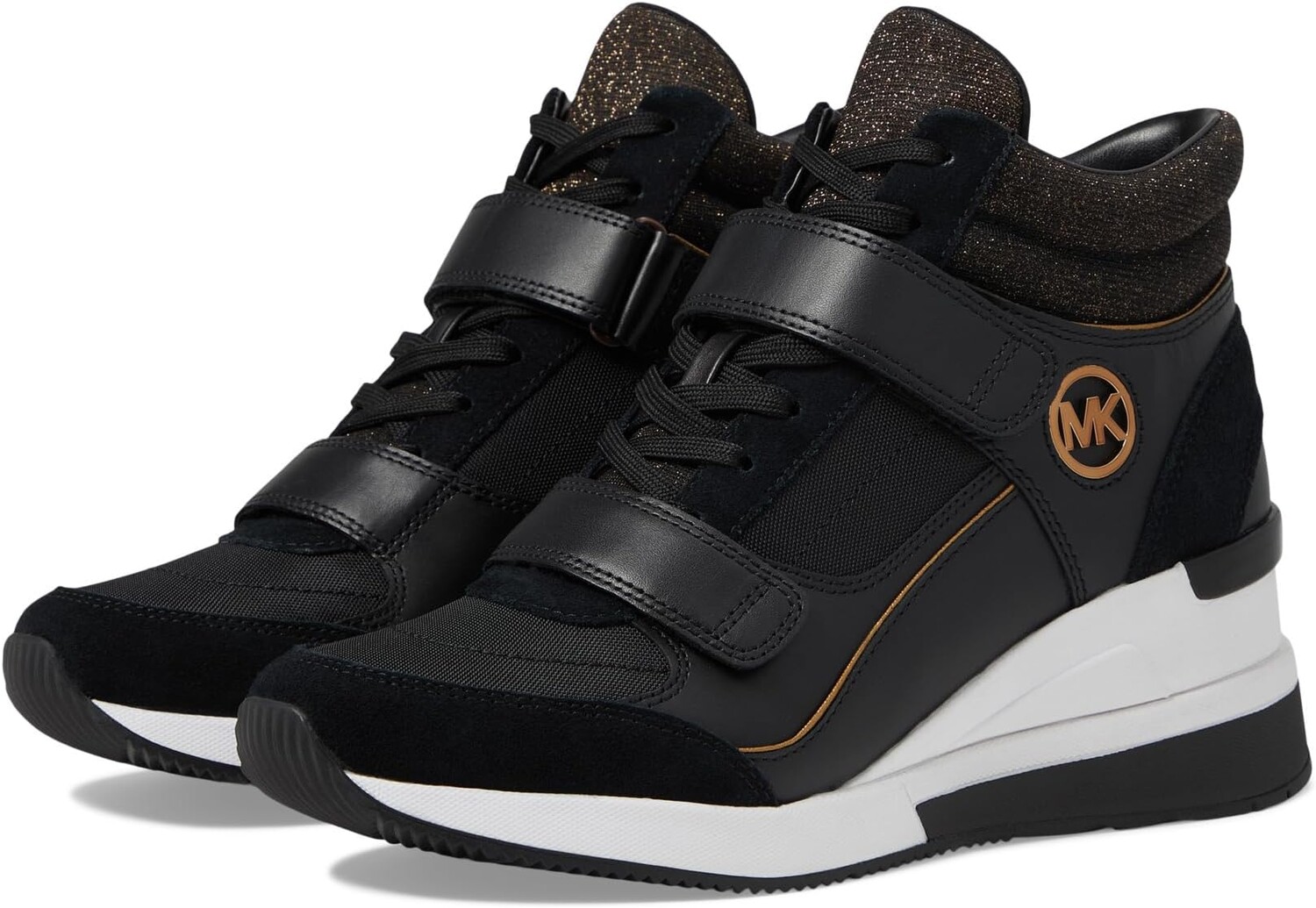 

Кроссовки Gentry High-Top MICHAEL Michael Kors, цвет Black/Bronze
