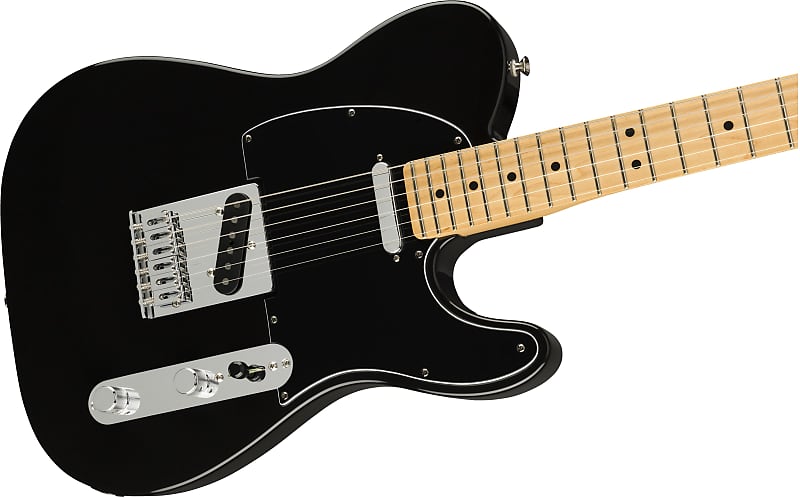 Электрогитара 2023 Fender Player Telecaster Black with maple neck электрогитара 2023 fender player telecaster black with maple neck