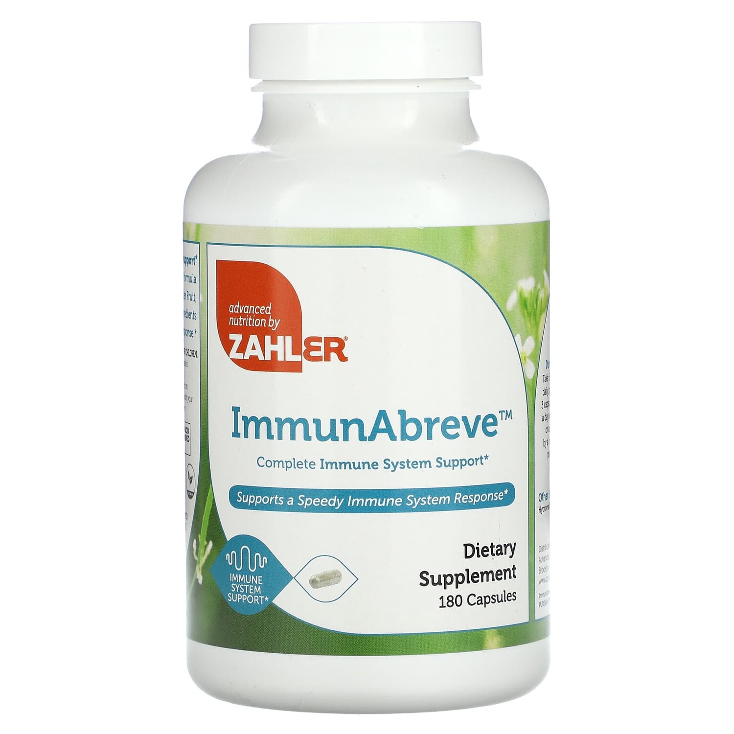 

ImmunAbreve, полная поддержка иммунной системы, 180 капсул, Zahler