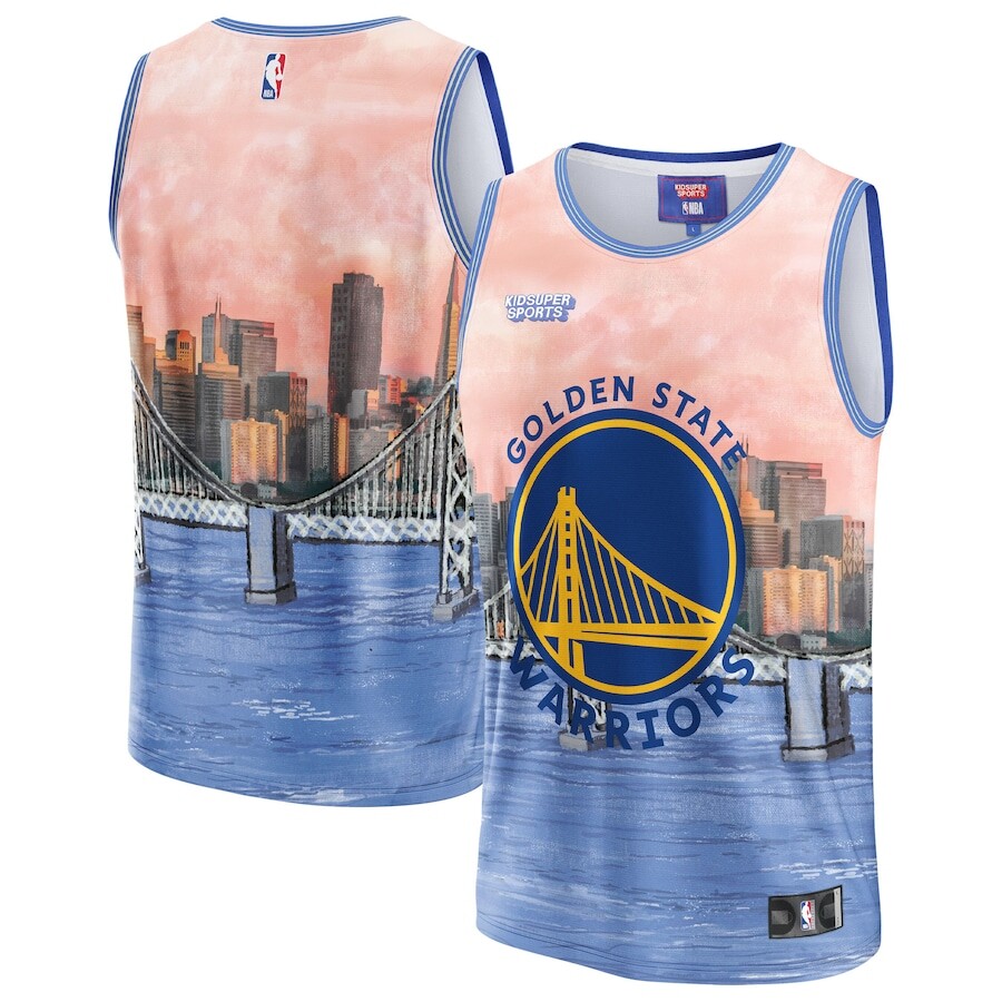 

Джерси KidSuper Golden State Warriors, синий