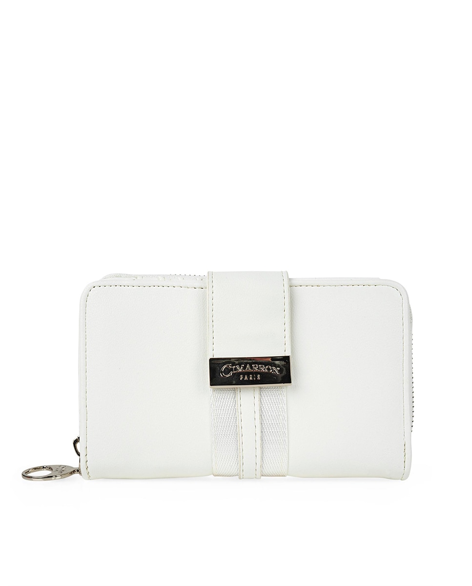 Белый женский кошелек на пуговицах Jenison Cimarrón, белый вязаные аксессуары сумочки кошельки футляры