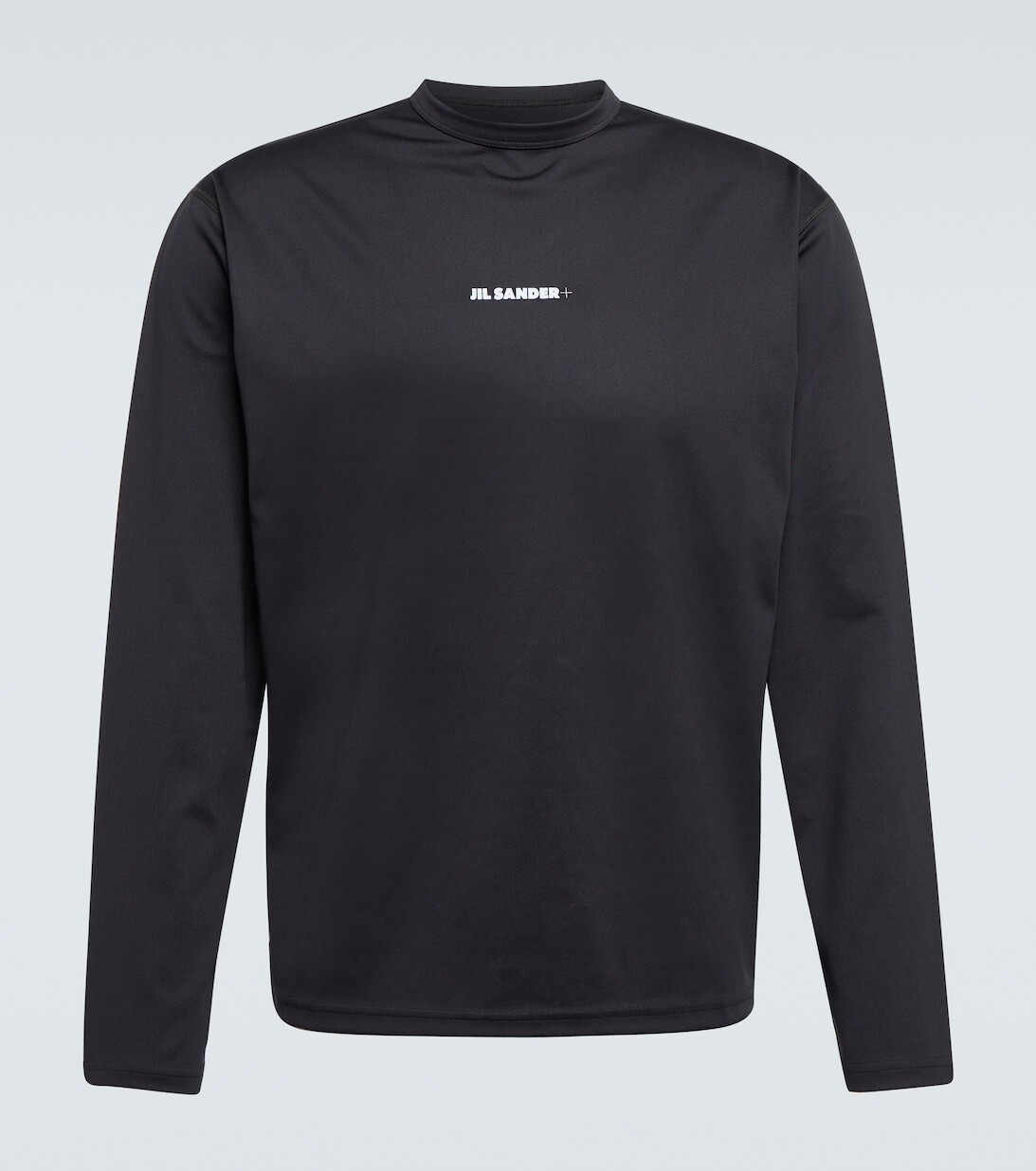 

Футболка из джерси с логотипом Jil Sander, черный