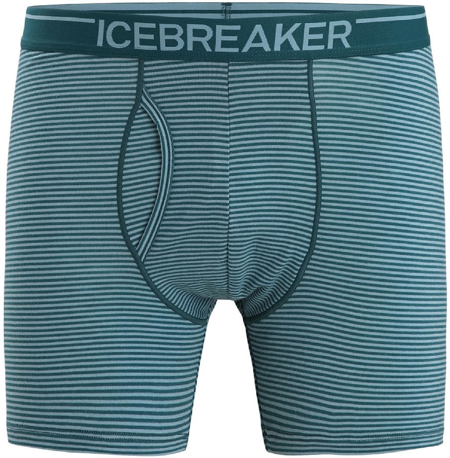 

Трусы-боксеры Anatomica с ширинкой - мужские Icebreaker, зеленый