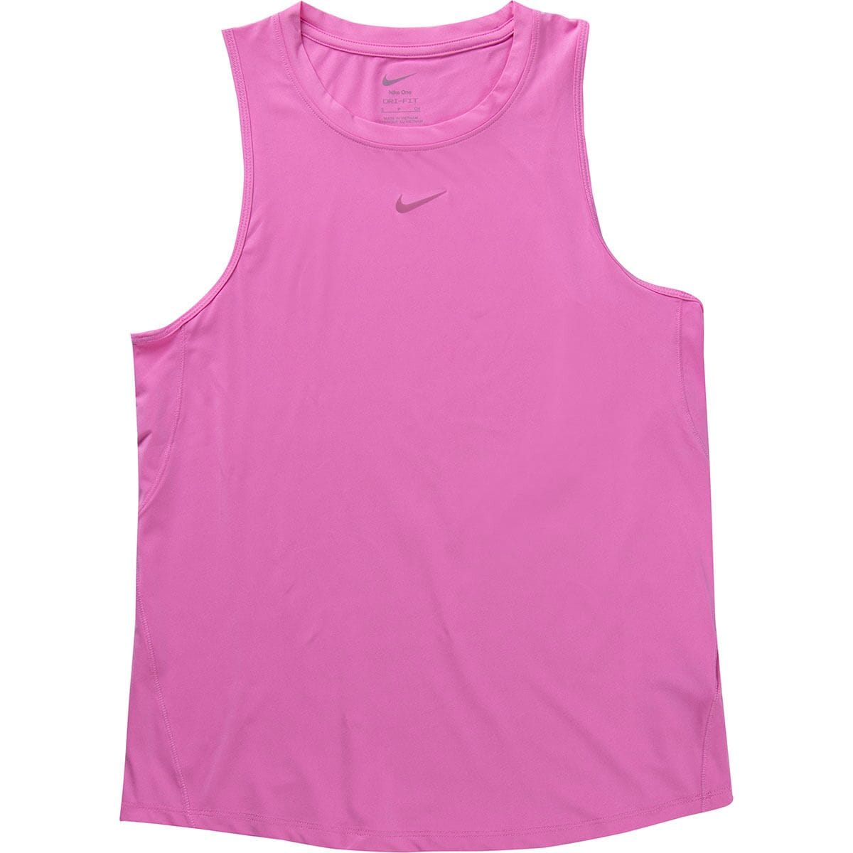 Одна классическая майка dri-fit Nike, цвет playful pink/black