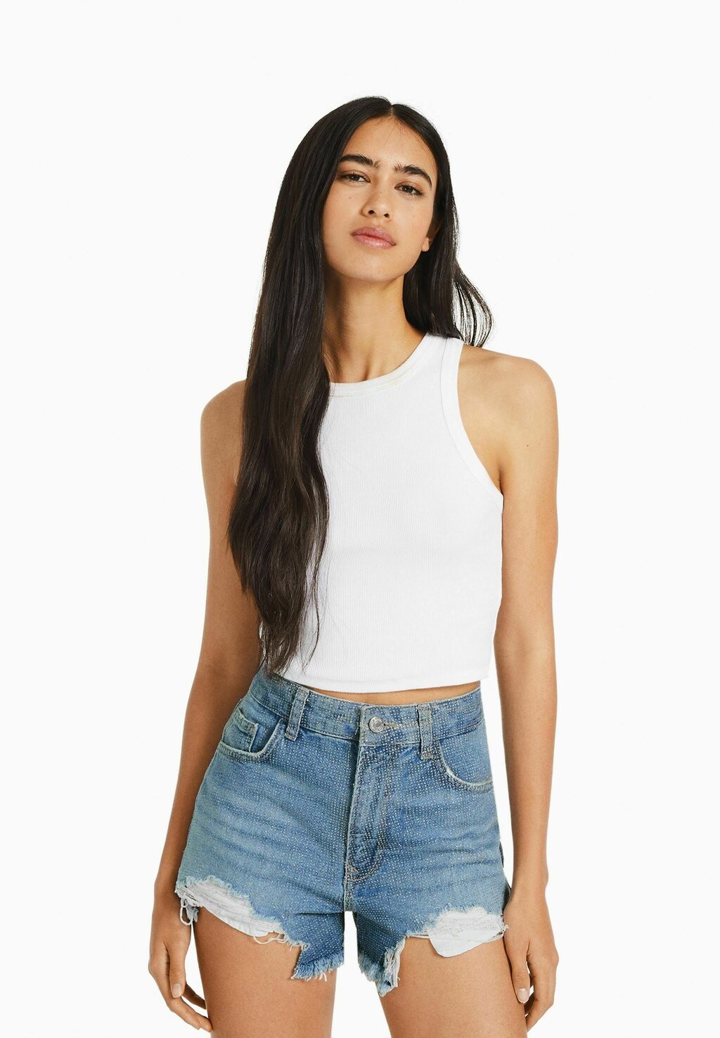 

Джинсовые шорты Bershka