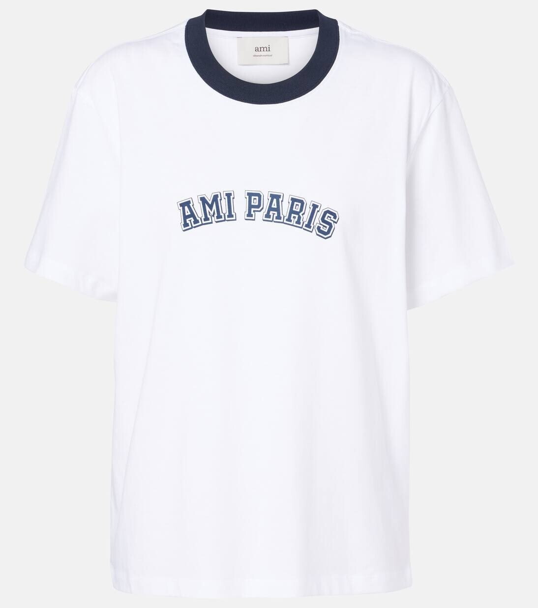 

Футболка из хлопка Ami Paris Ami Paris, белый