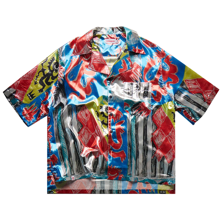 Рубашка Charles Jeffrey Loverboy Hawaiian 'Multicolor', разноцветный