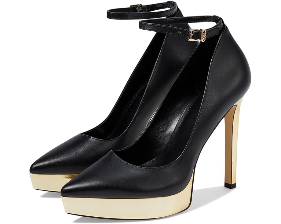 

Туфли Michael Kors Xenia Ankle Strap Pump, черный