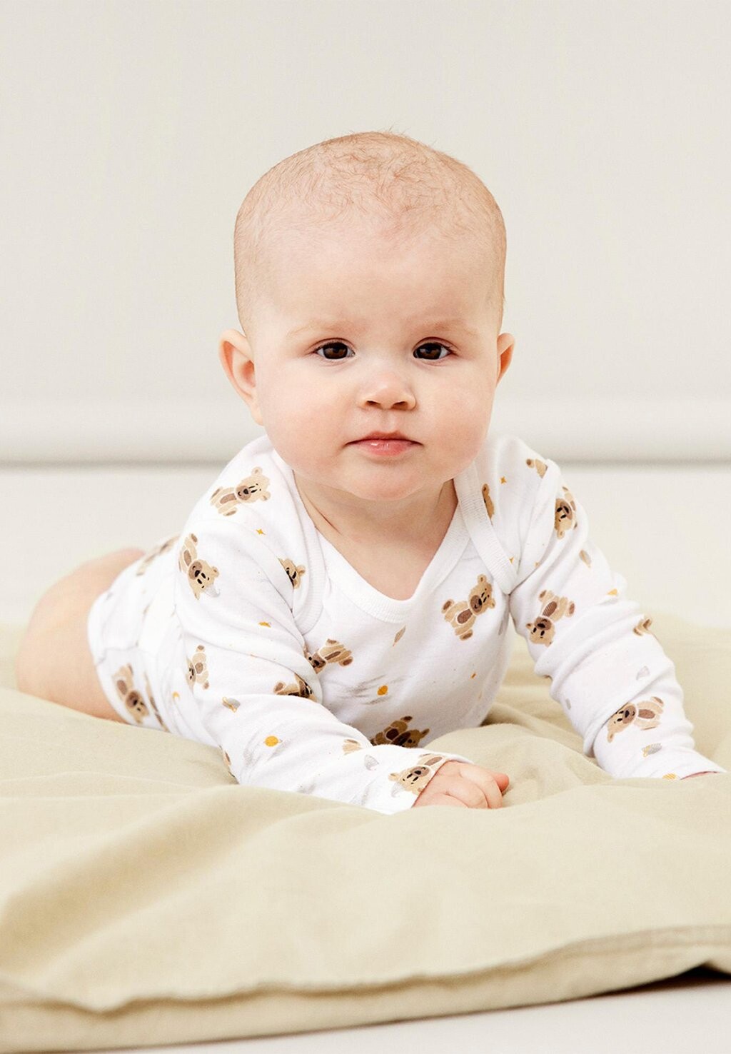 

Боди NBNBODY TEDDY UNISEX 3 PACK Name it, цвет sand