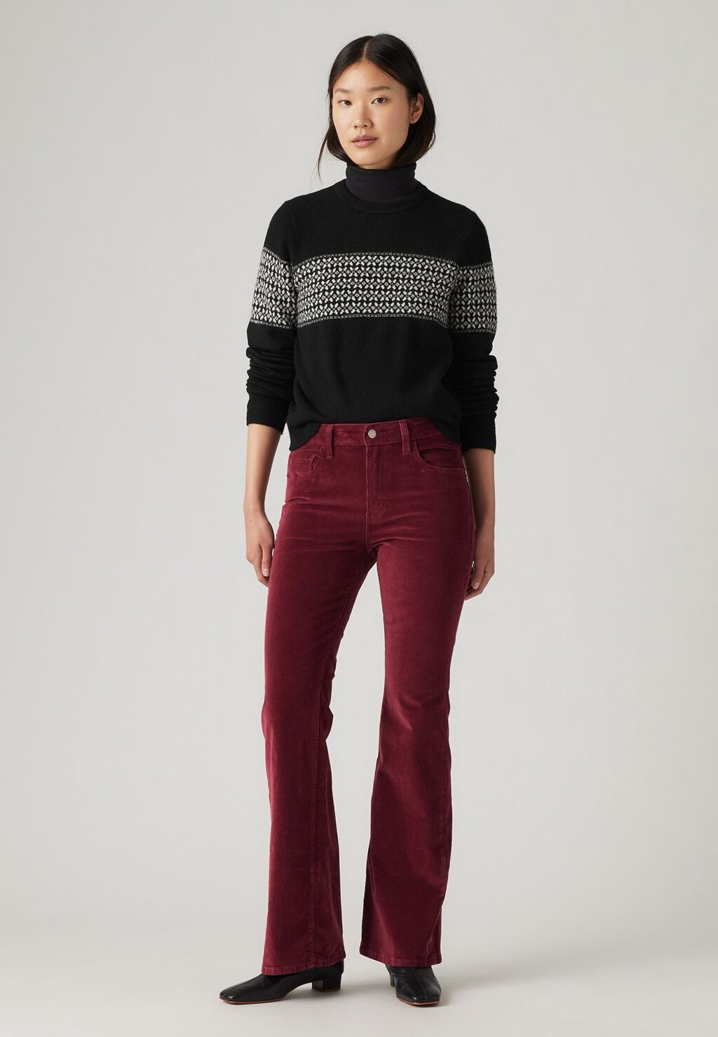 

Расклешенные джинсы 726™ HIGH RISE FLARE Levi's®, Бордо