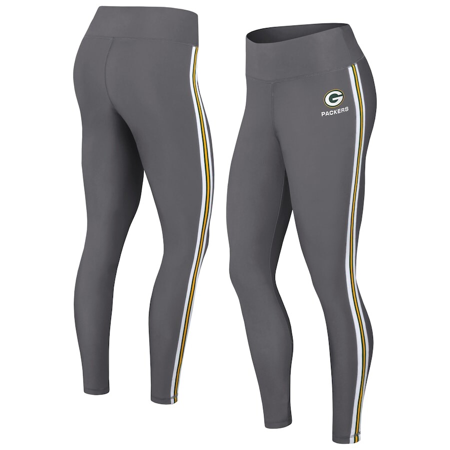 

Леггинсы WEAR by Erin Andrews Green Bay Packers, угольный
