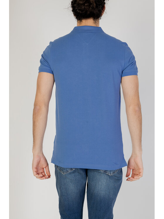 Рубашка-поло узкого кроя Tommy Jeans, синий