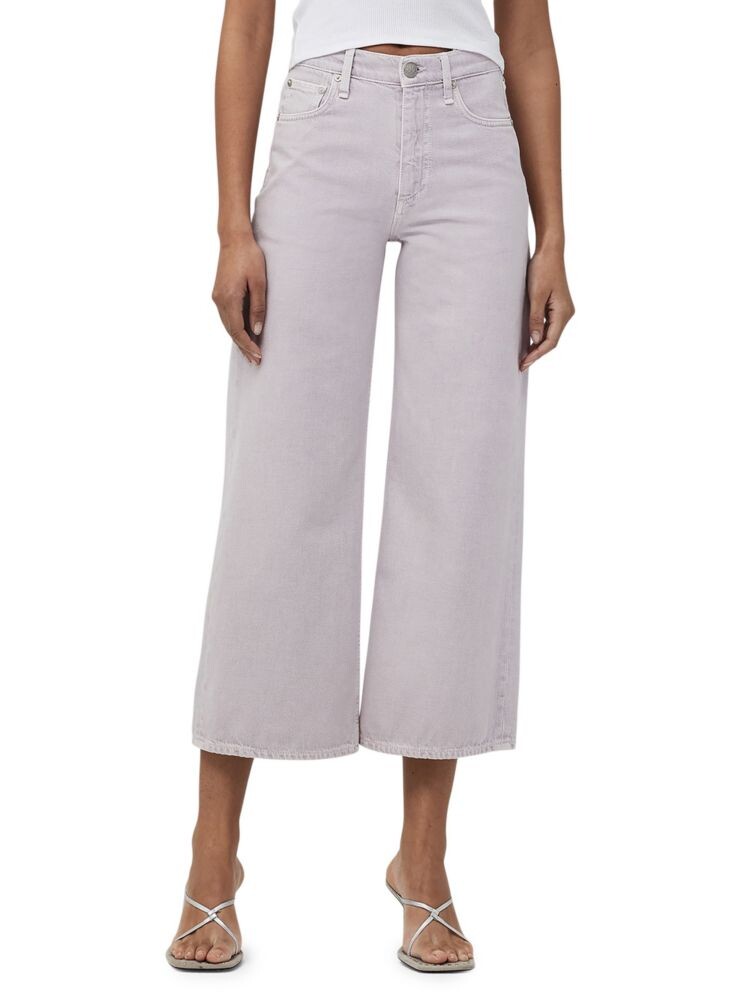 

Укороченные джинсы Andi с широкими штанинами Rag & Bone, лаванда