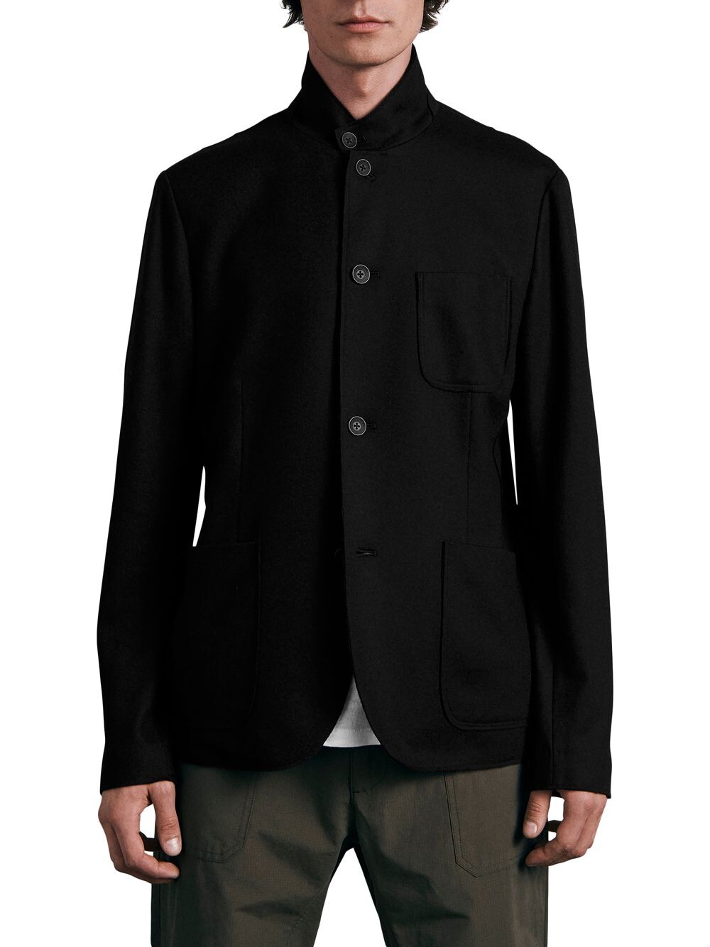 

ICONS Армейская куртка из японской шерсти rag & bone, черный