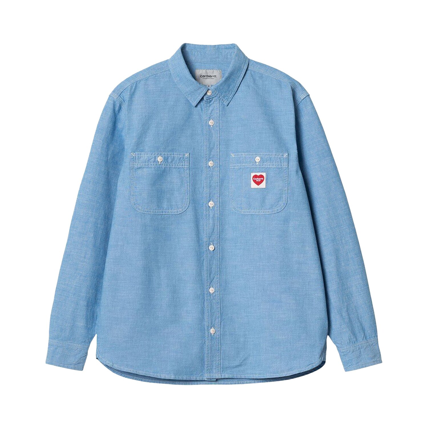 

Рубашка Carhartt WIP с длинными рукавами Clink Heart, цвет Bleach