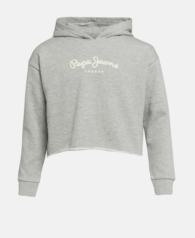 

Худи с капюшоном Pepe Jeans, серый