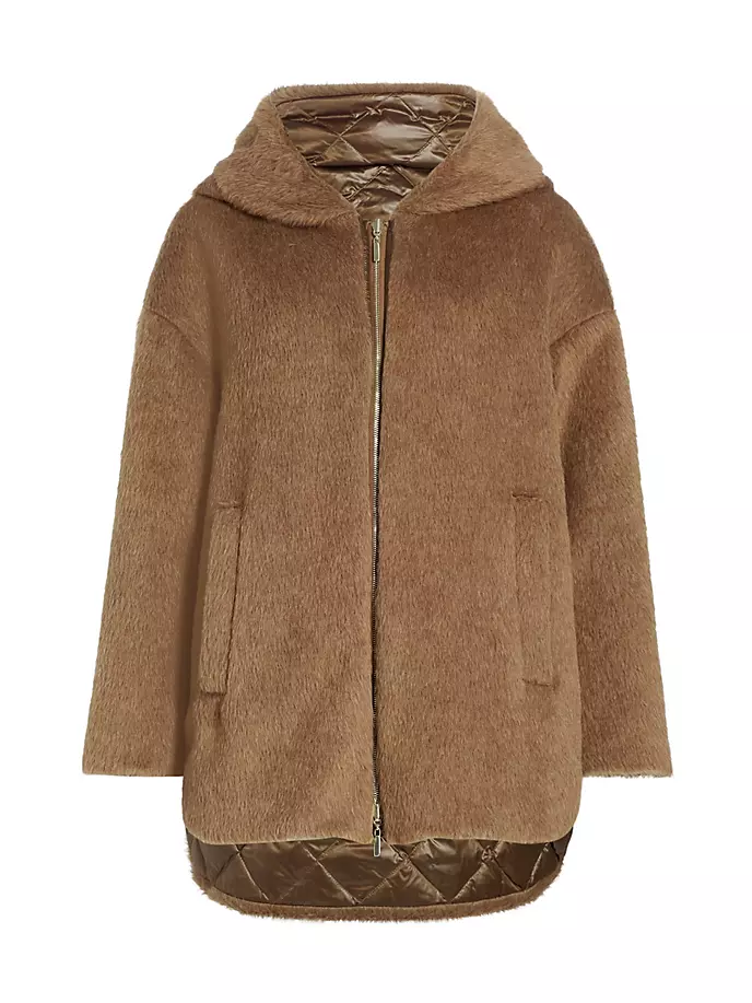 

Двусторонний пуховик Spacefe Max Mara, золото, Желтый