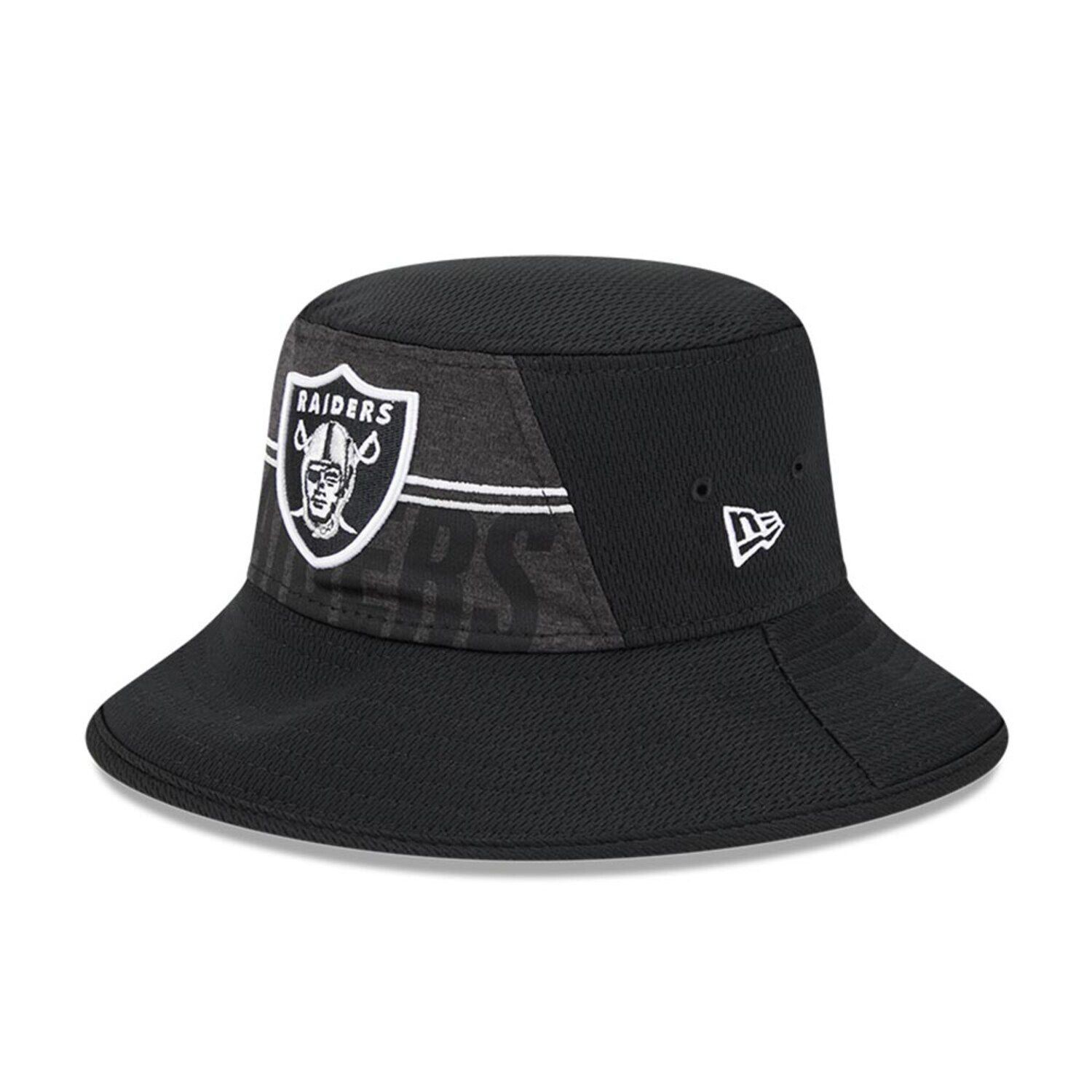 

Мужская черная эластичная панама New Era Las Vegas Raiders 2023, тренировочный лагерь НФЛ
