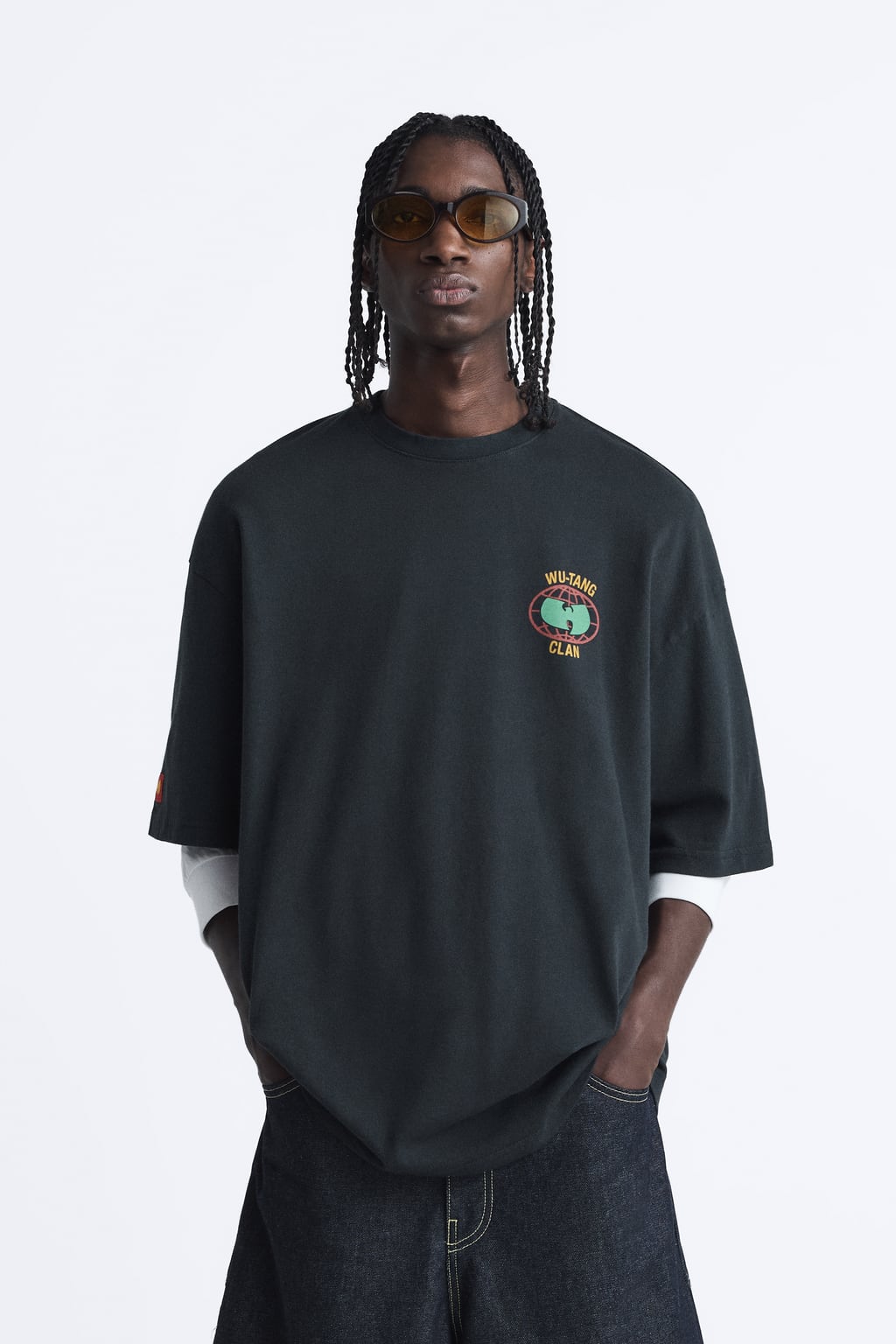 

Футболка Wu Tang Clan 2023 Wu Tang Clan ZARA, черный