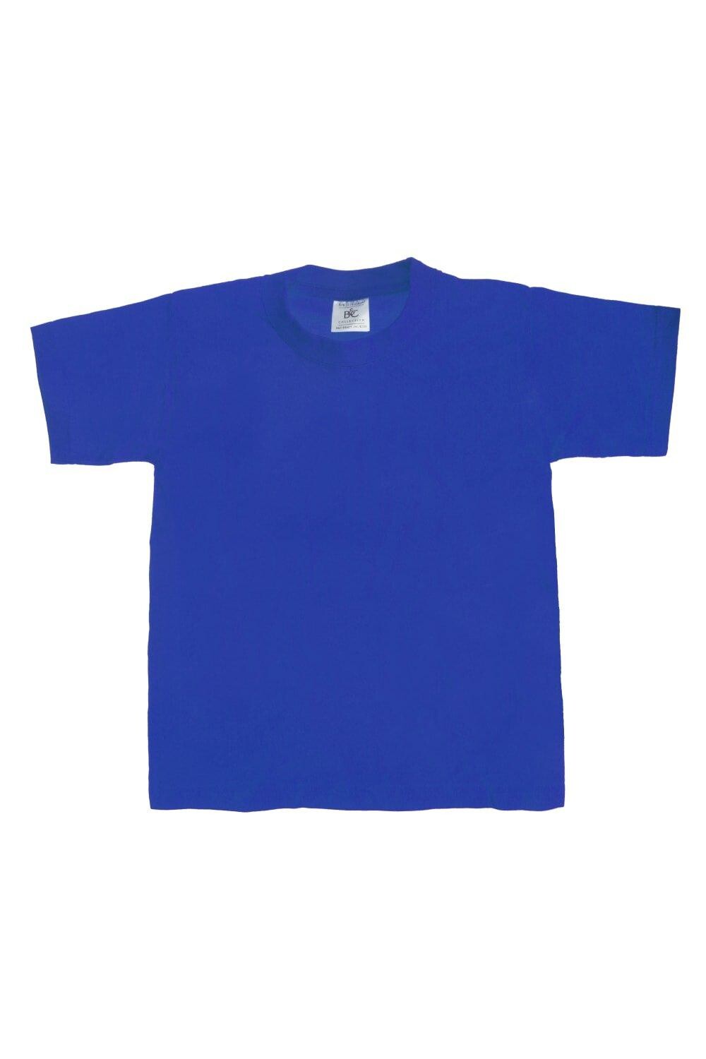 

Футболки с короткими рукавами Exact 190, набор из 2 шт. B&C, синий