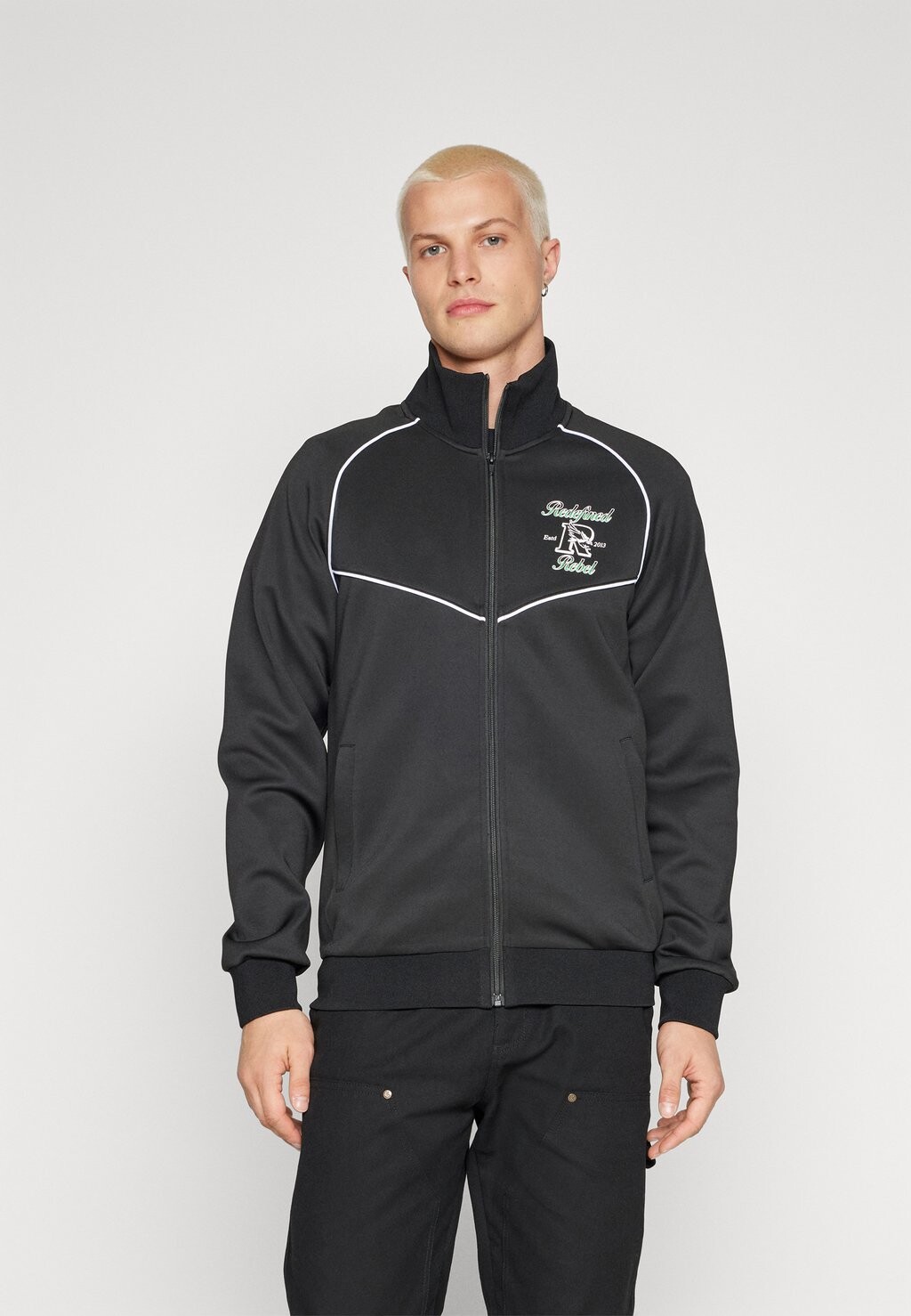 

Толстовка на молнии RRSOLOMON TRACKSUIT Redefined Rebel, черный