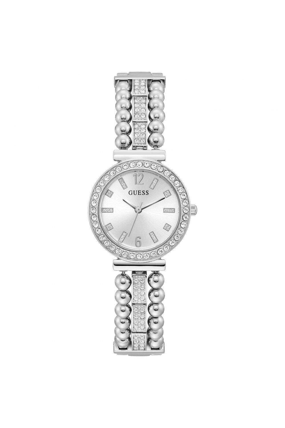 

Модные аналоговые кварцевые часы Gala из нержавеющей стали - Gw0401L1 Guess, серебро