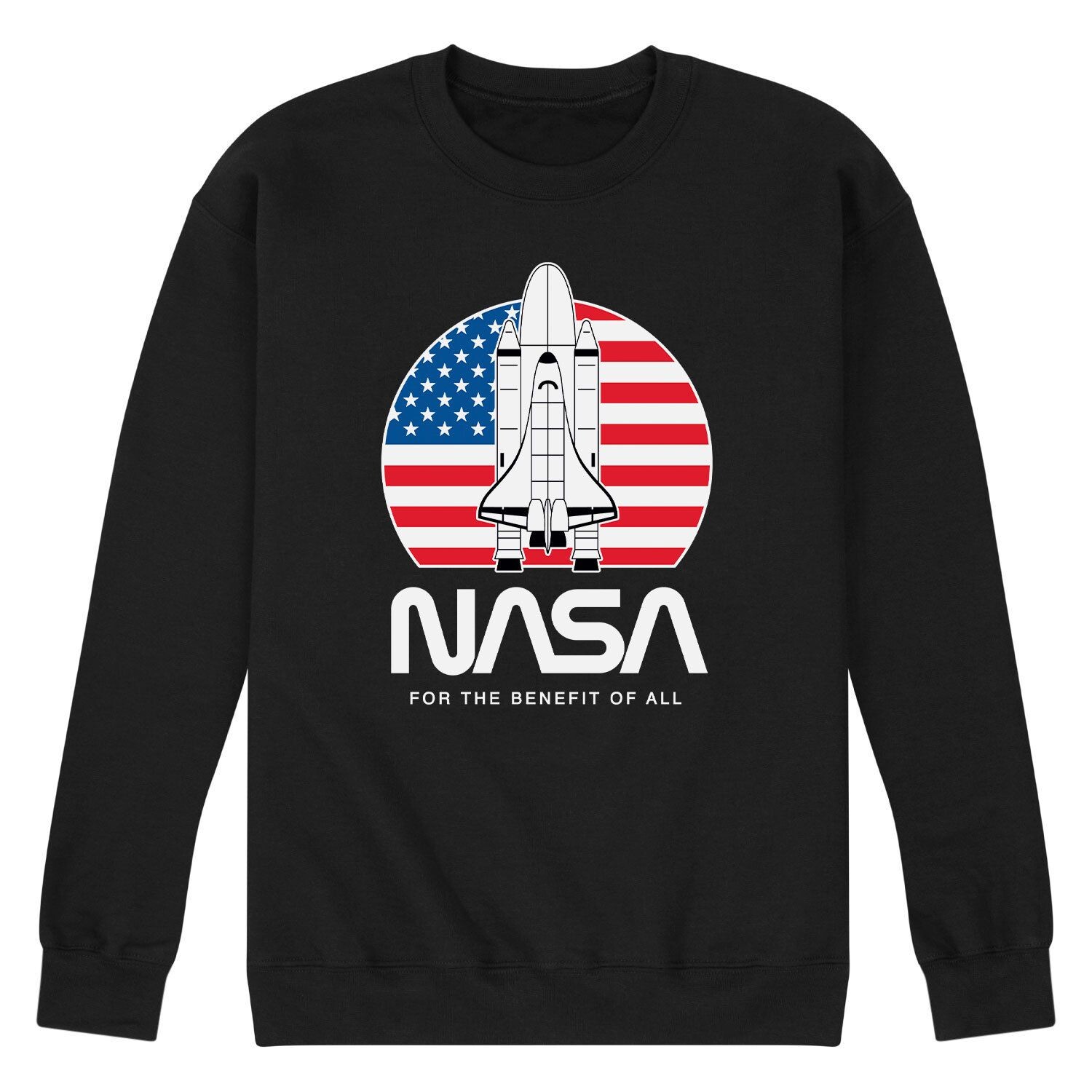

Мужская толстовка с флагом США НАСА Licensed Character