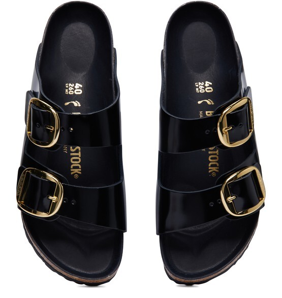 

Сандалии Arizona с большой пряжкой Birkenstock, черный