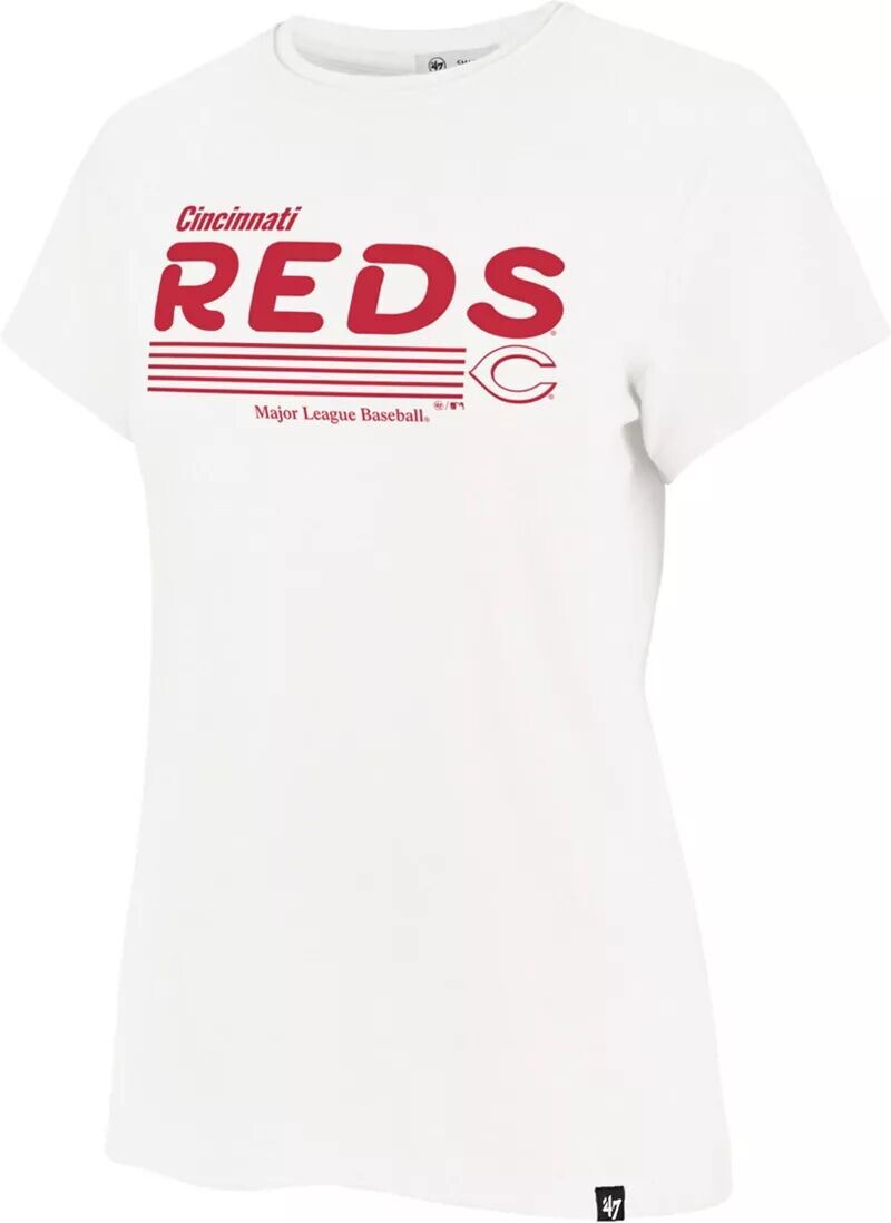 

Женская белая футболка Cincinnati Reds '47 Harmonize Franklin