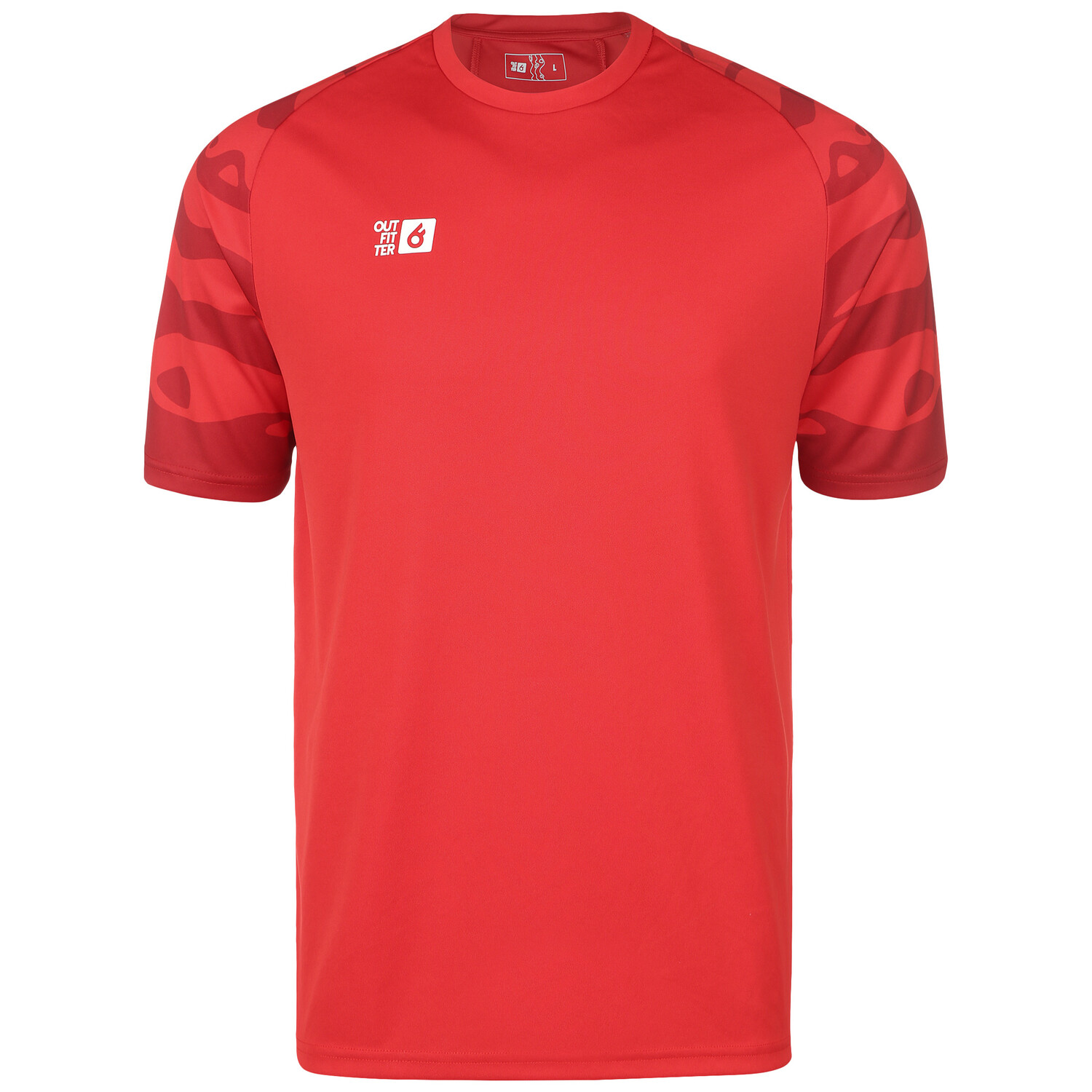 

Рубашка OUTFITTER Trikot OCEAN FABRICS TAHI Match Jersey KAO, красный