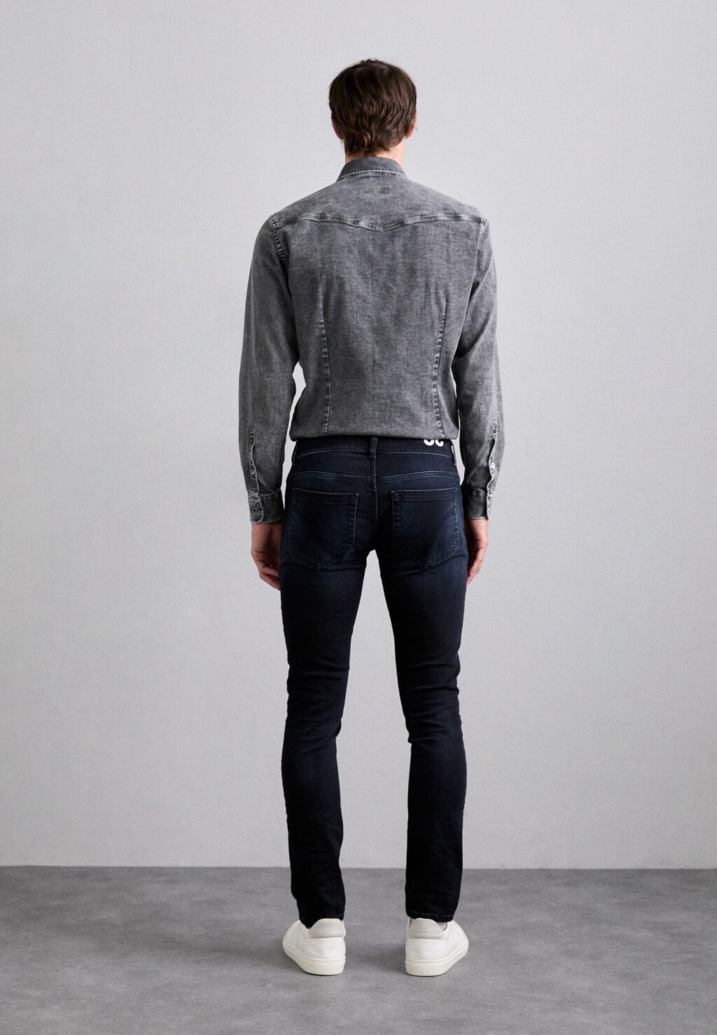 

Джинсы скинни DENIM GEORGE Dondup, светло-голубой деним