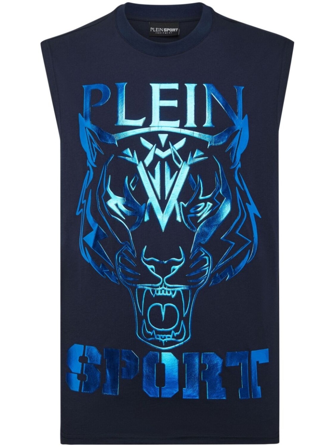 

Футболка СС Тигр Plein Sport, синий