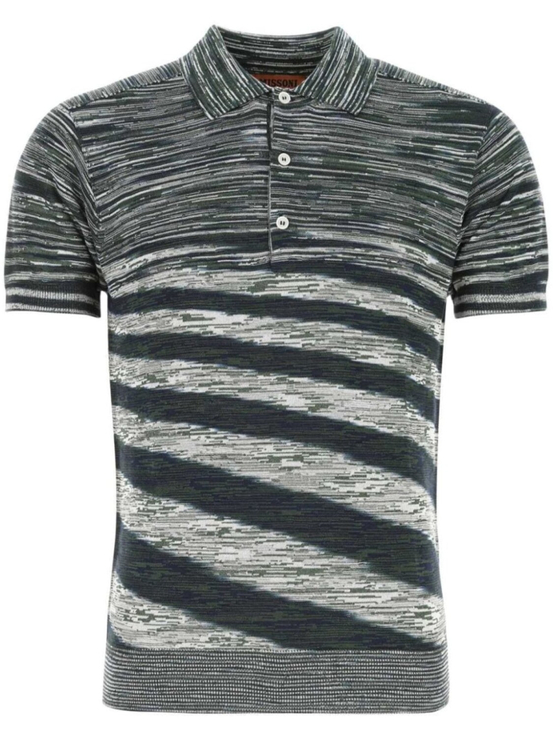 

Рубашка-поло Missoni с узором, серый