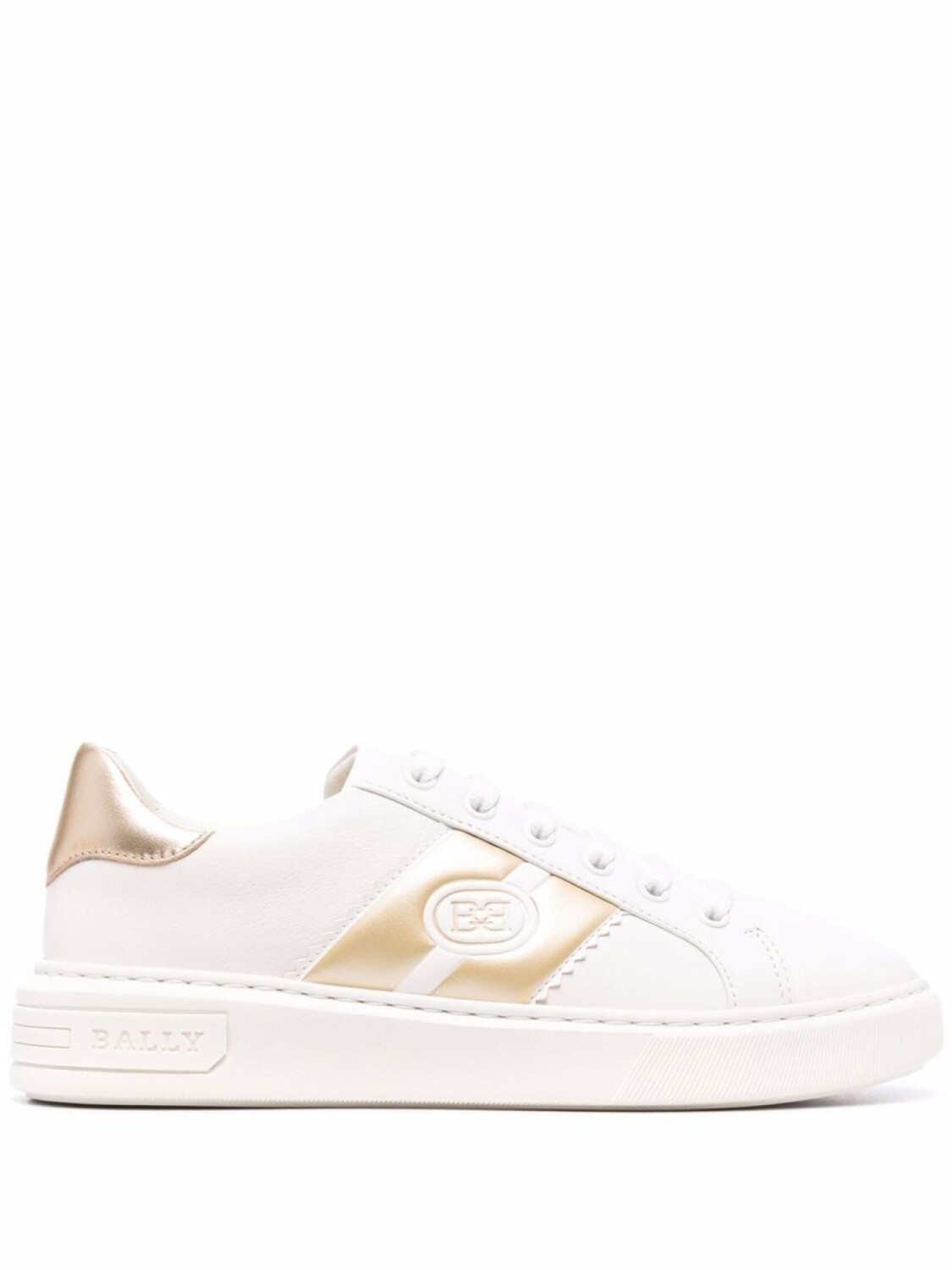 

Кроссовки с логотипом Bally, белый