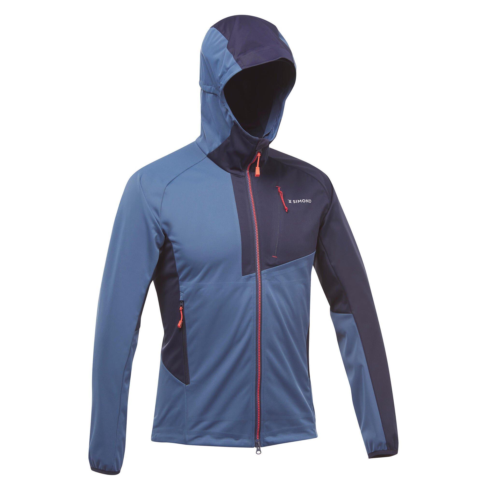 Куртка Softshell для альпинизма Decathlon — Alpinism Light Simond, темно-синий