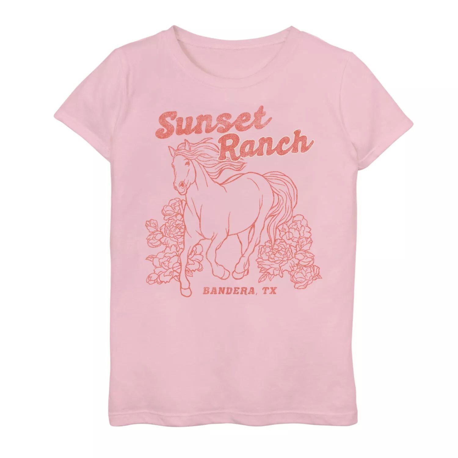 

Футболка с рисунком Sunset Ranch Horse для девочек 7–16 лет Licensed Character