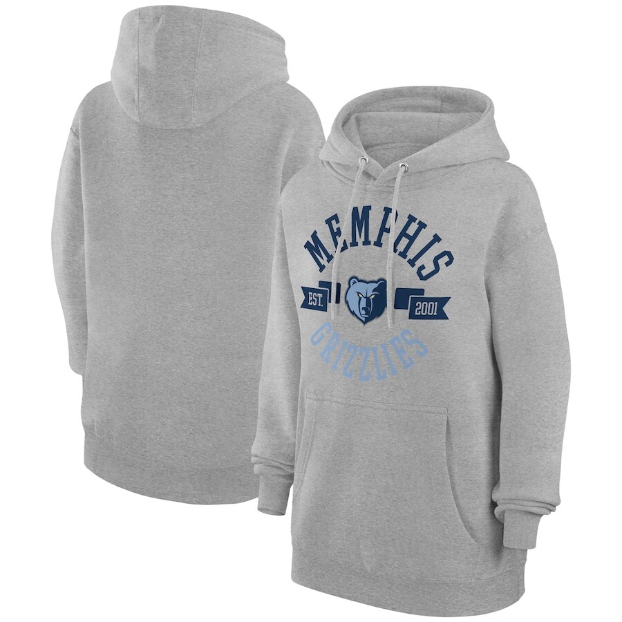 

Пуловер с капюшоном G-III 4Her by Carl Banks Memphis Grizzlies, серый