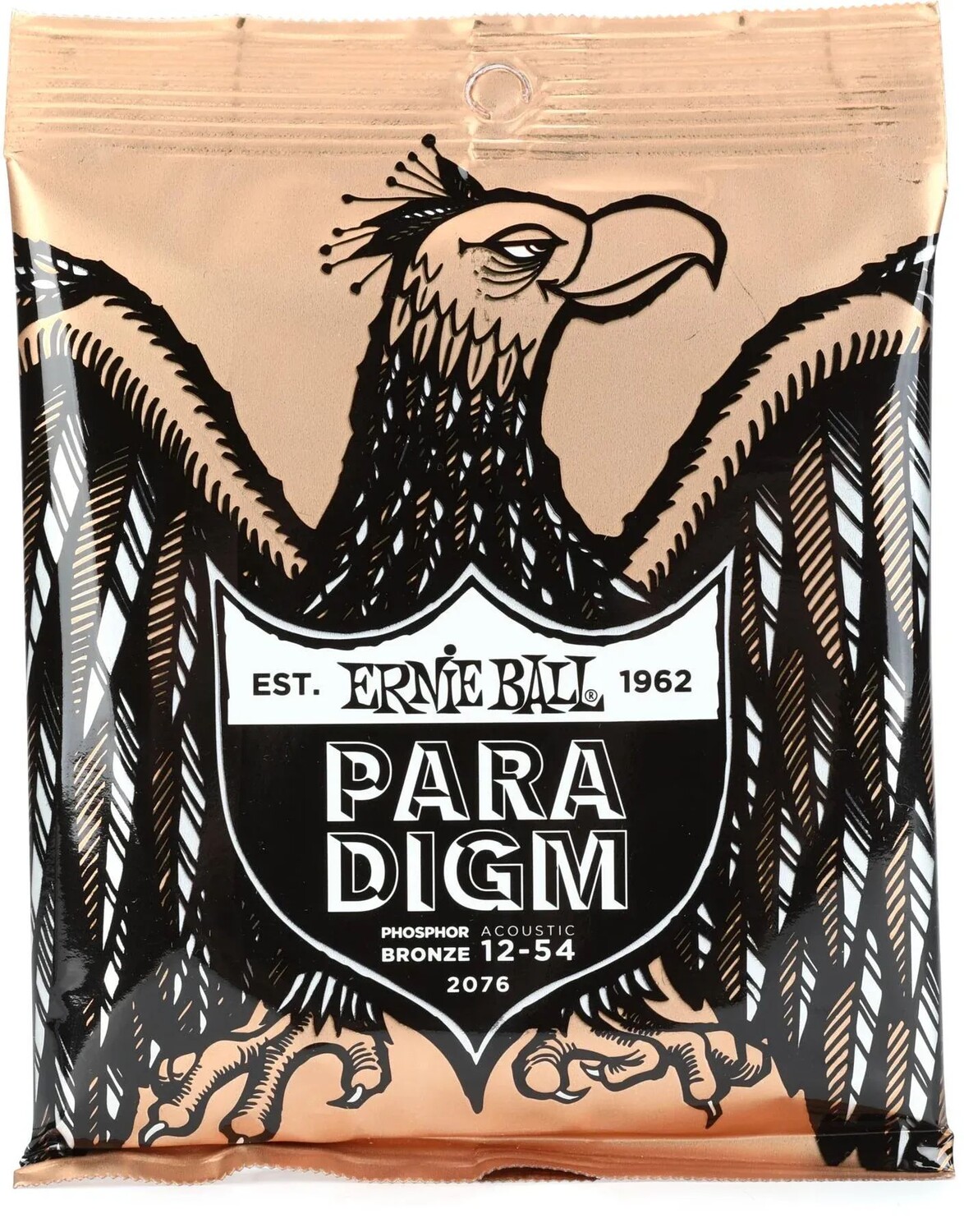 

Струны для акустической гитары Ernie Ball 2076 Paradigm из фосфористой бронзы — .012-.054, средние легкие