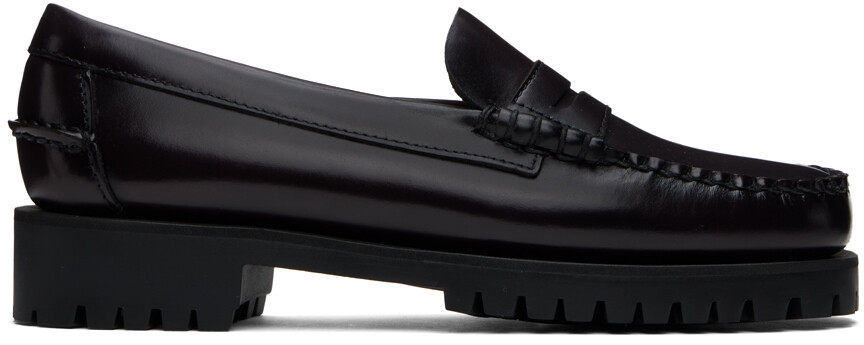 

Темно-красные лоферы Dan Lug Sebago