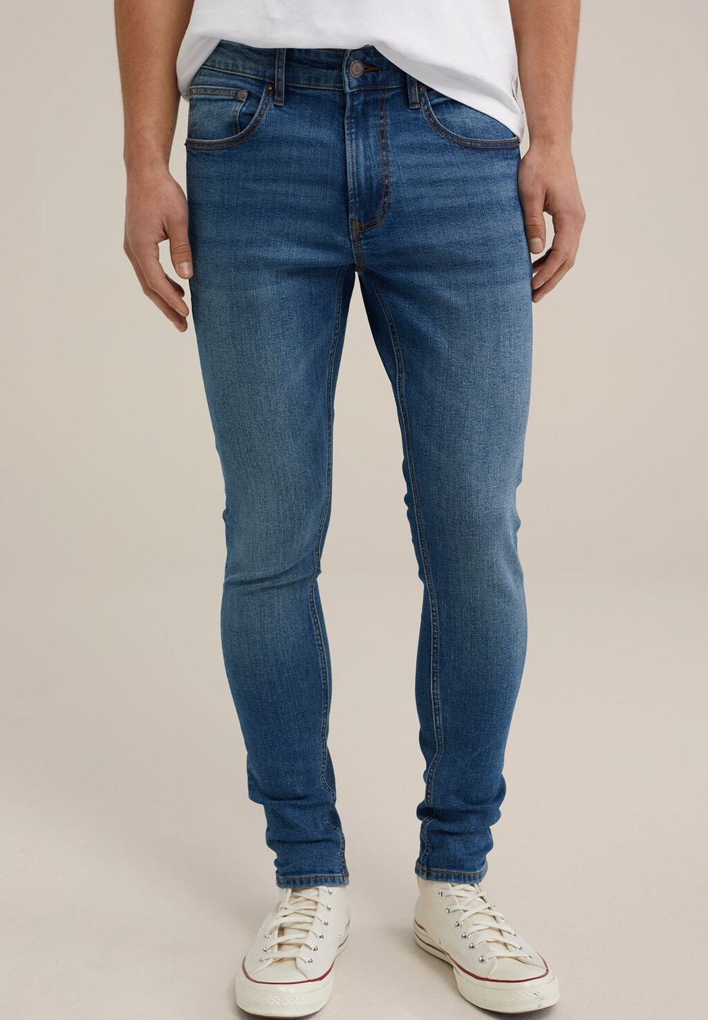 

Джинсы Slim Fit BLUE RIDGE WE Fashion, цвет blue