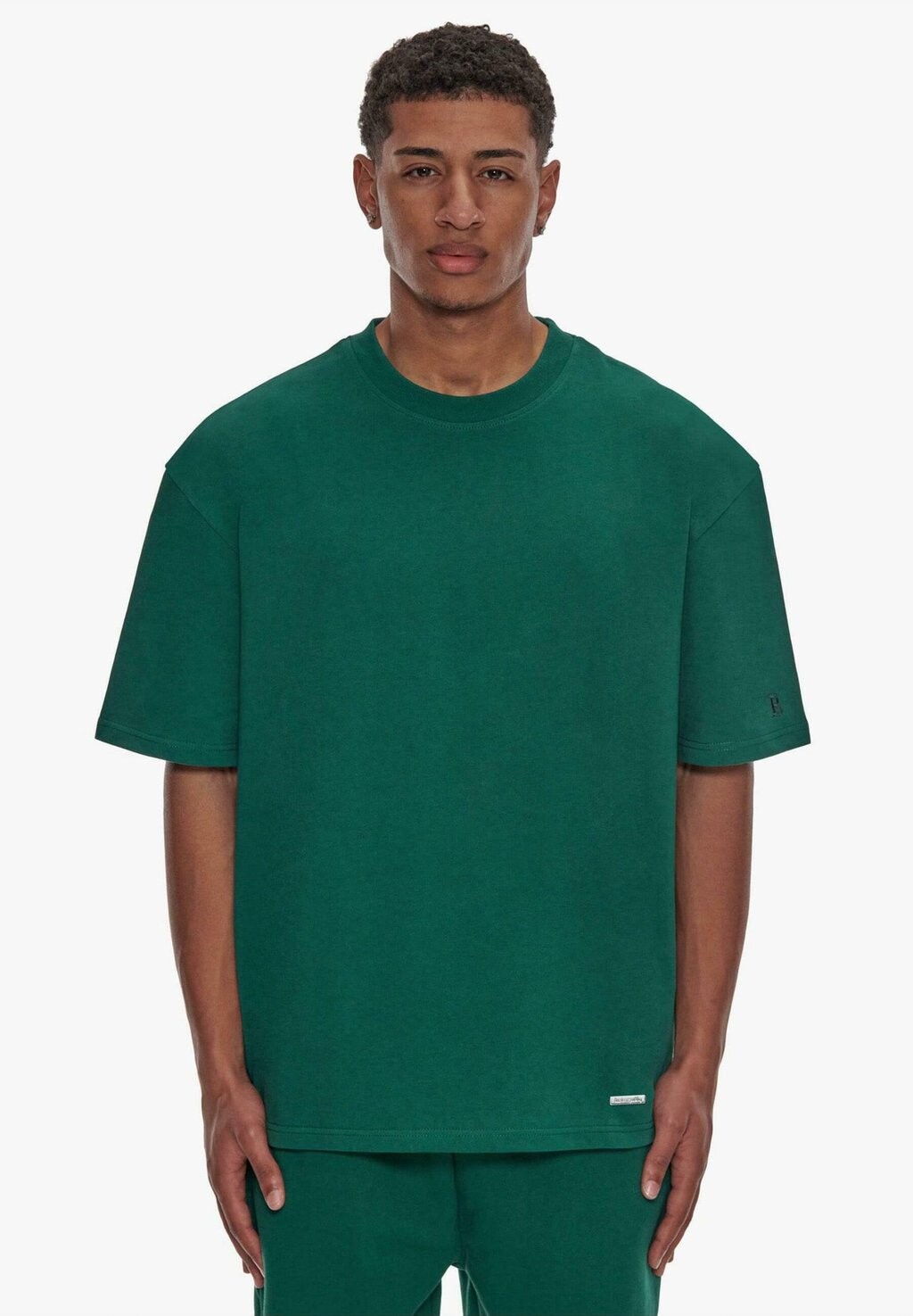 

Базовая футболка SUPER HEAVY BLANK Dropsize, цвет green