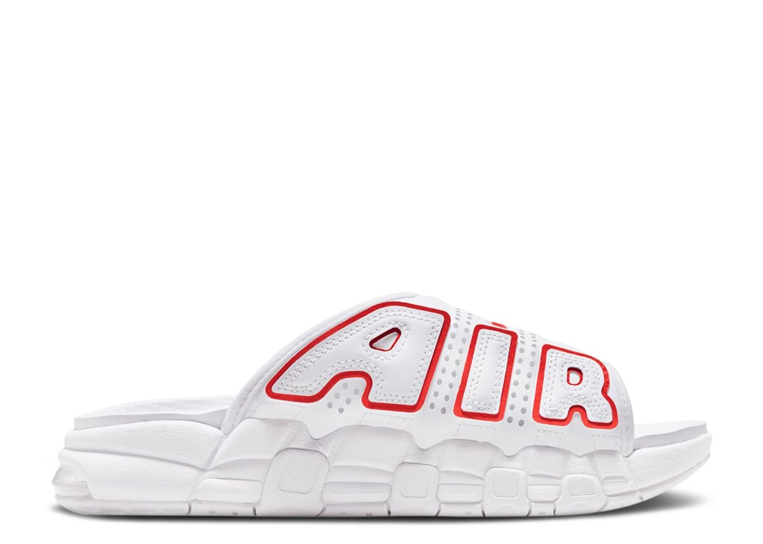 

Кроссовки Nike Wmns Air More Uptempo Slide 'White University Red', белый