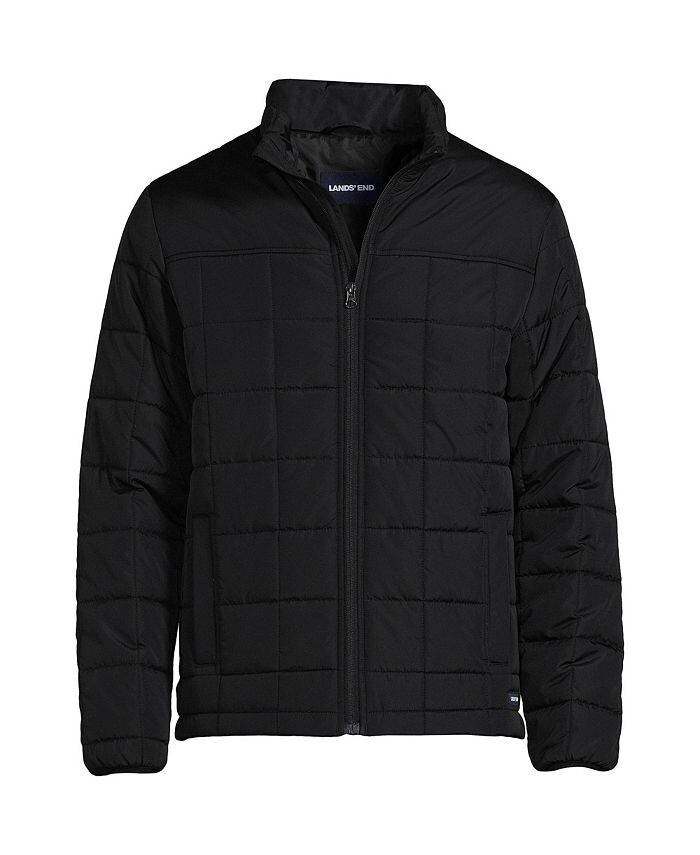 

Мужская высокая утепленная куртка Lands' End, цвет Black