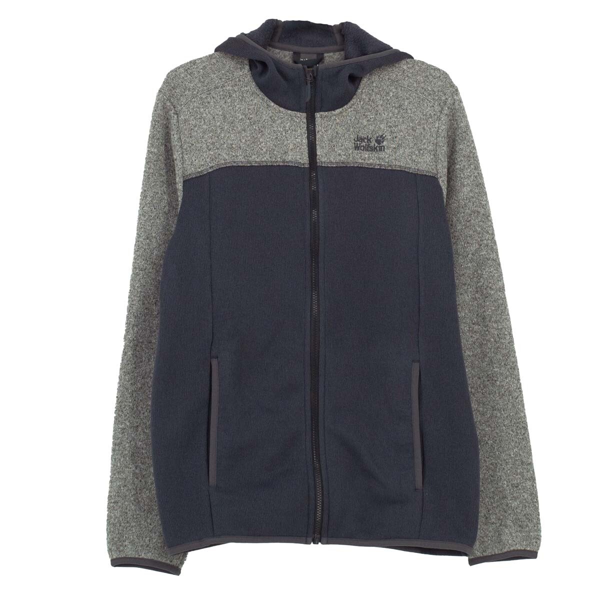 

Куртка Jack Wolfskin Jacke Elk Hoodie Fleece, серый