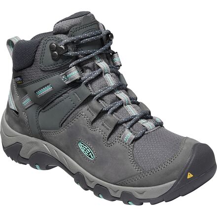 

Походные ботинки Steens Mid WP женские KEEN, цвет Steel Grey/Ocean Wave