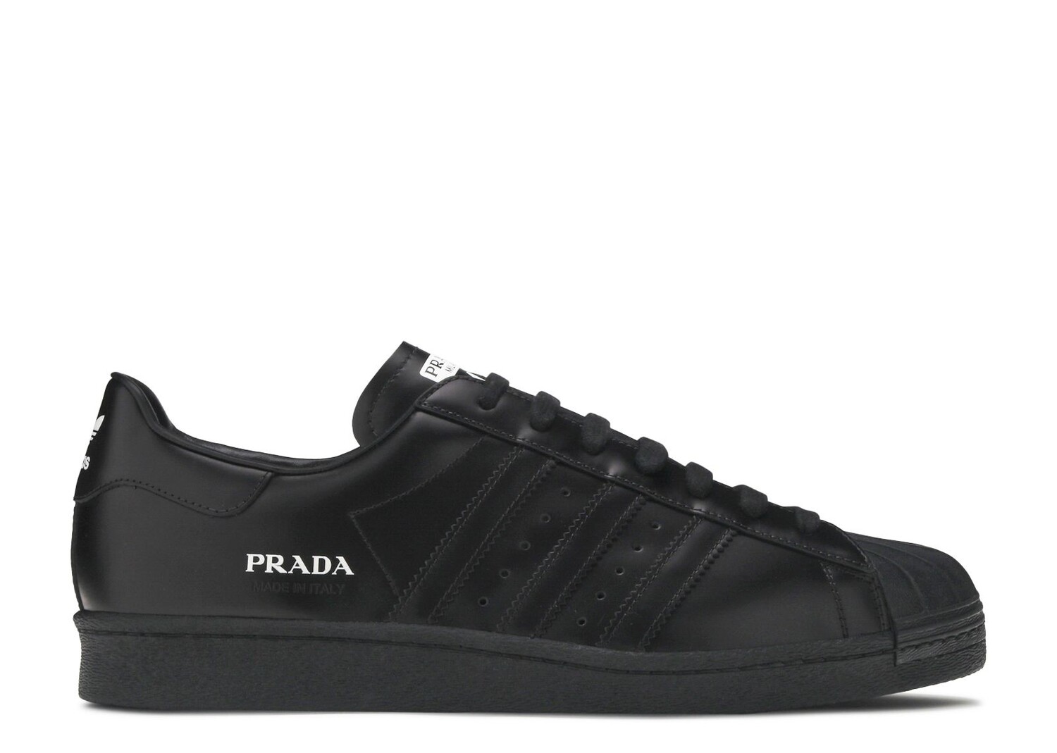 

Кроссовки adidas Prada X Superstar 'Core Black', черный