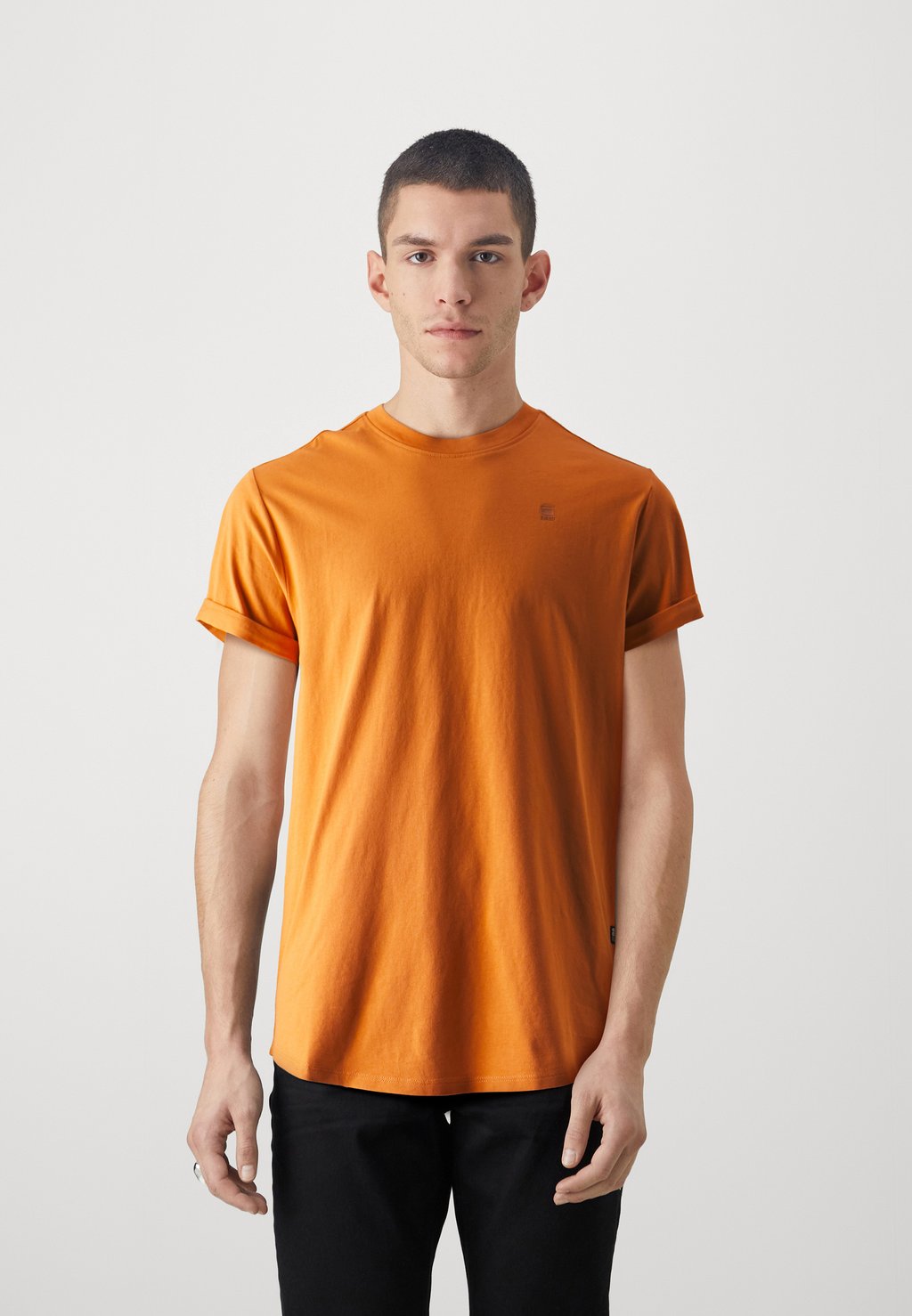 Футболка базовая LASH G-Star, цвет orange футболка базовая lash g star цвет compact peach grey