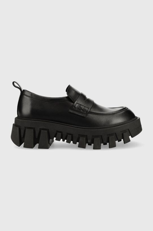 

Кожаные мокасины CHUNKY LOAFER LTHER Tommy Jeans, черный