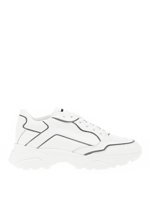 

Белые мужские кожаные кроссовки Valentino